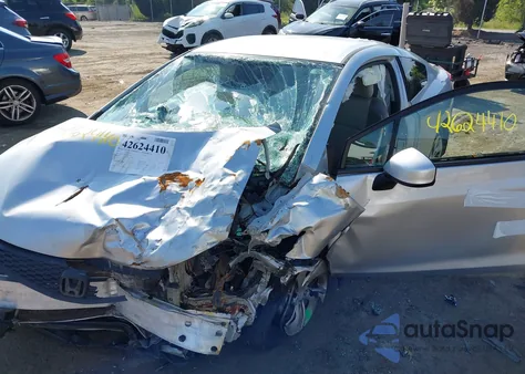 2013 Honda Civic Lx from USA, damaged, VIN 2HGFG3B50DH512182